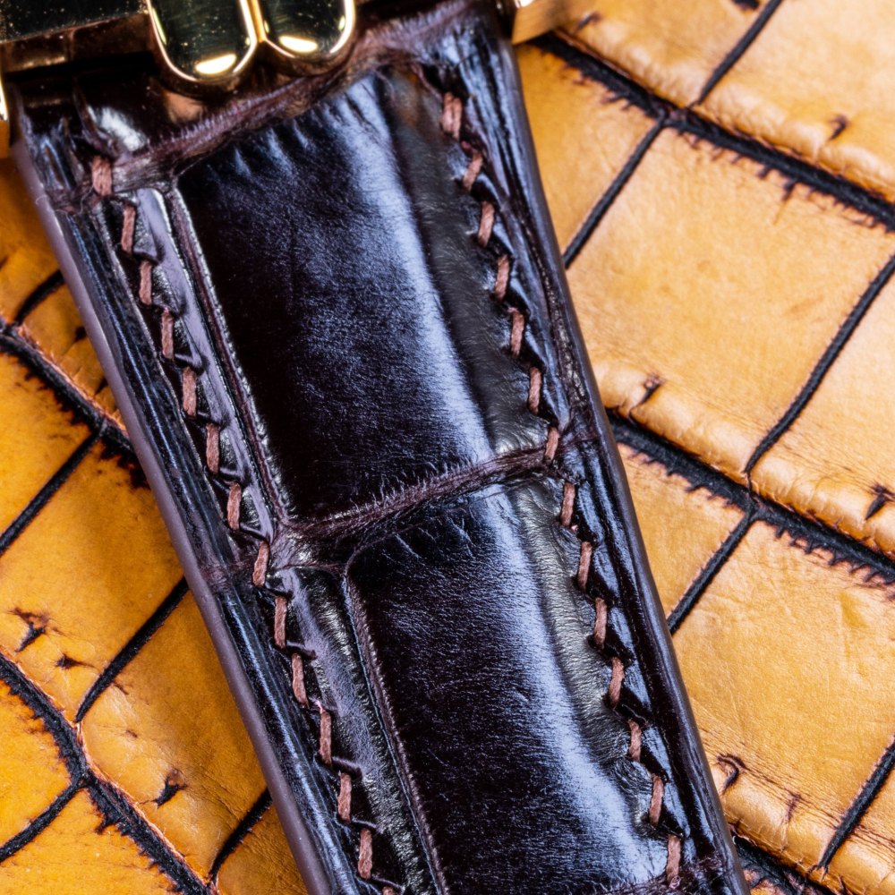 Alligator Leather Strap for Harry Winston
