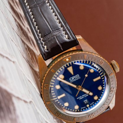 Alligator Leather Strap for Oris