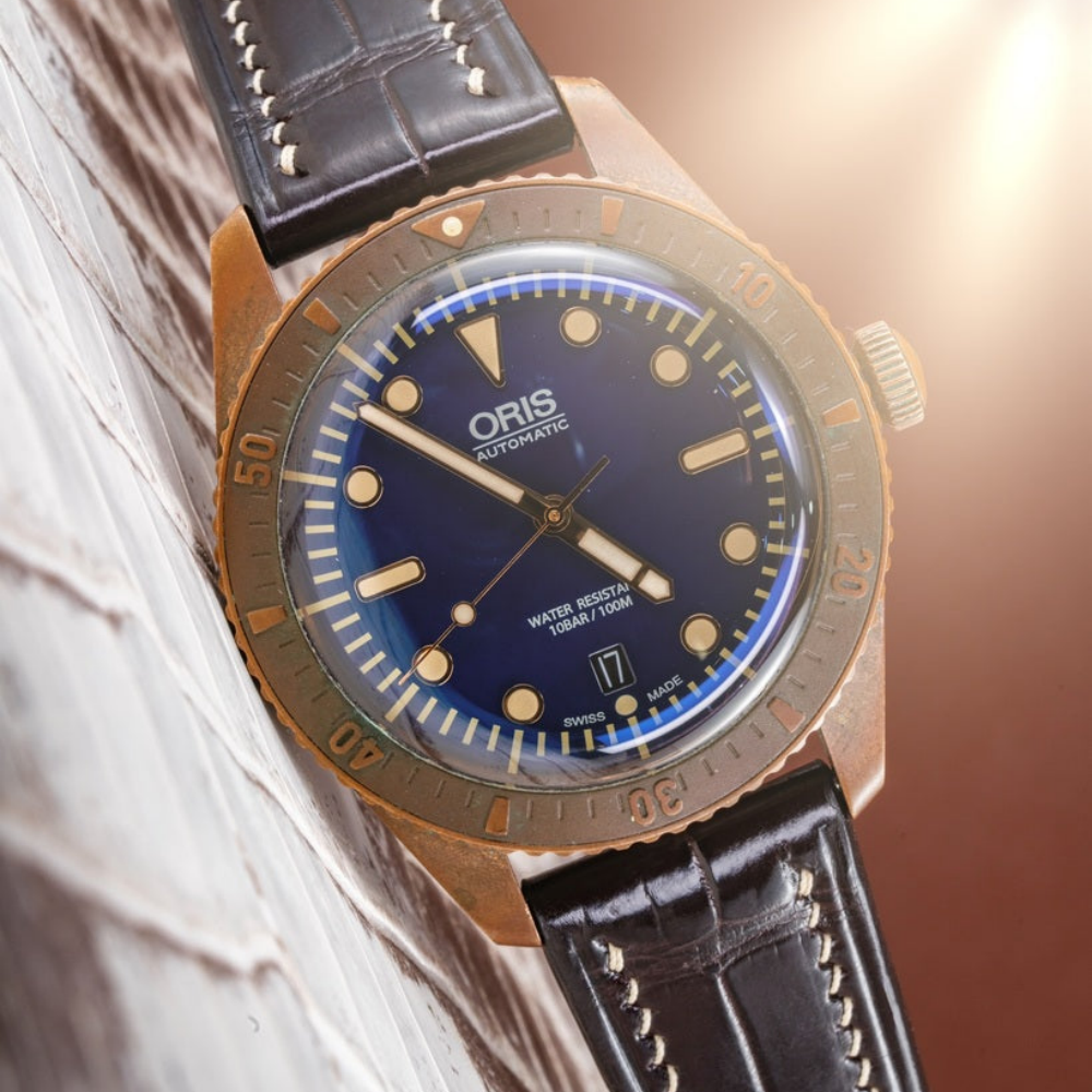 Alligator Leather Strap for Oris