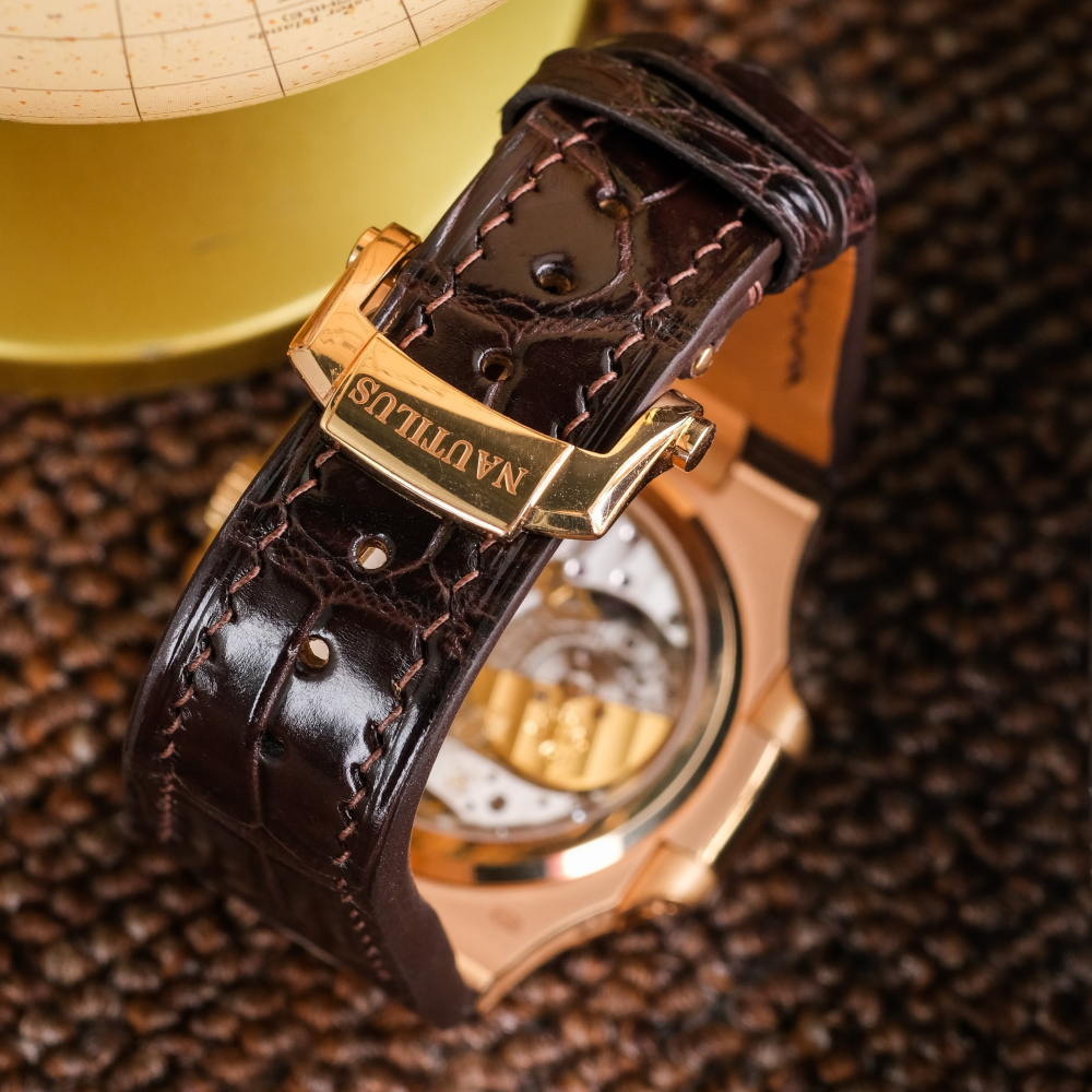 Alligator Leather Strap for Patek Philippe Nautilus