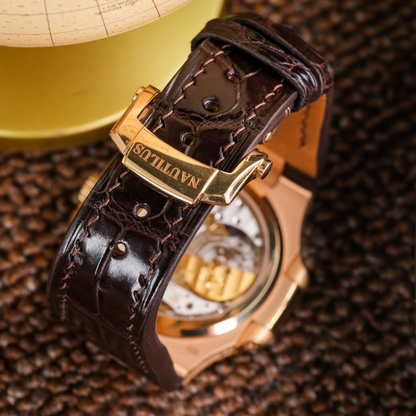 Alligator Leather Strap for Patek Philippe Nautilus