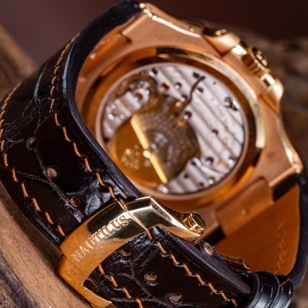 Alligator Leather Strap for Patek Philippe Nautilus