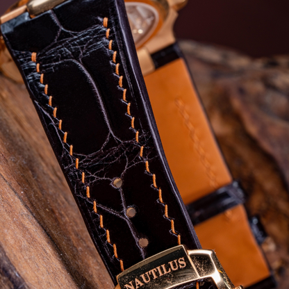 Alligator Leather Strap for Patek Philippe Nautilus