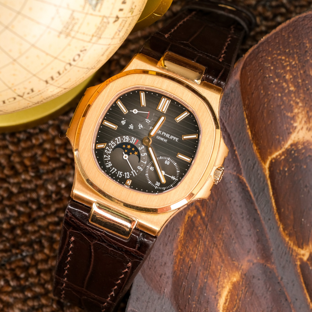 Alligator Leather Strap for Patek Philippe Nautilus