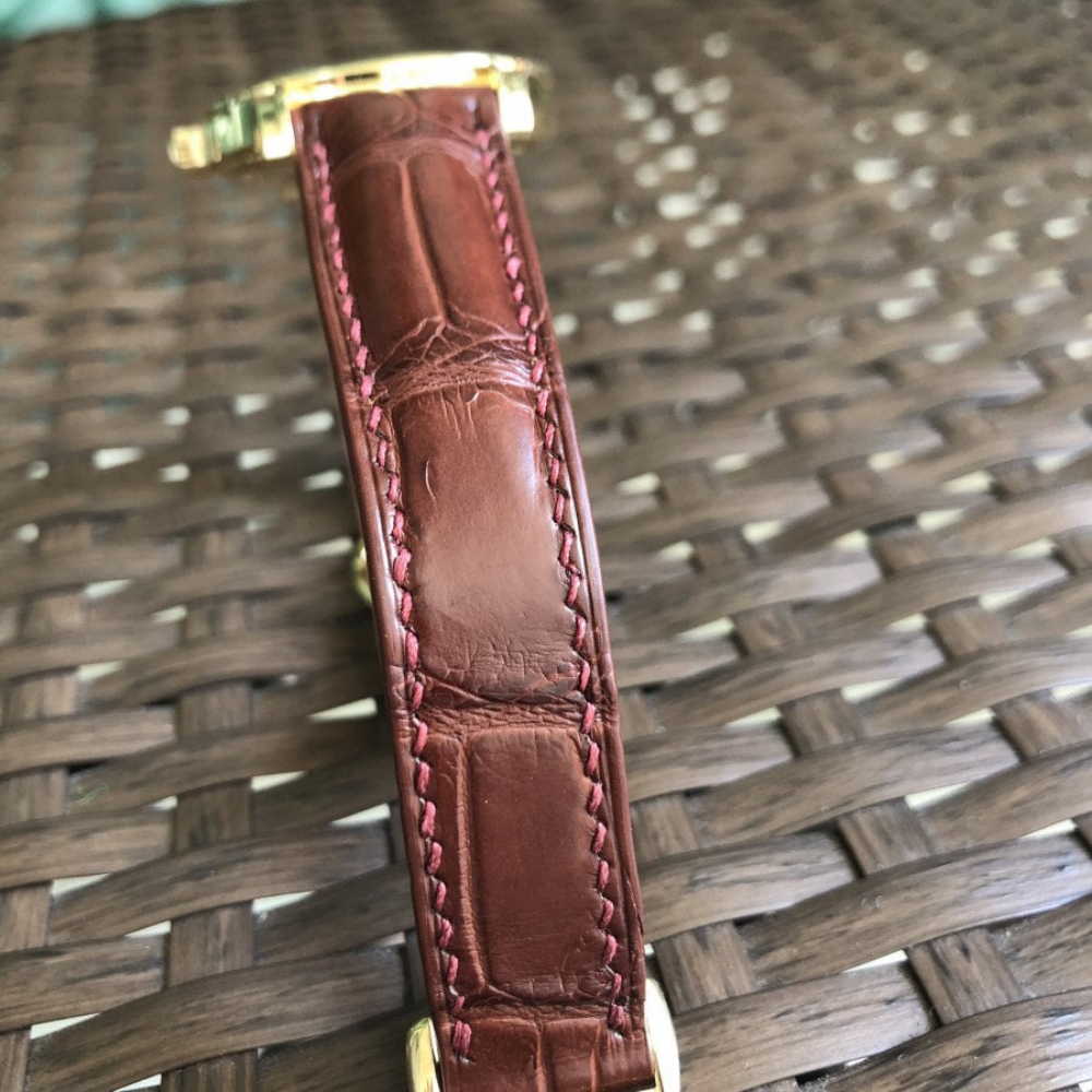 Omega De Ville Alligator Leather Strap
