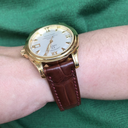 Omega De Ville Alligator Leather Strap