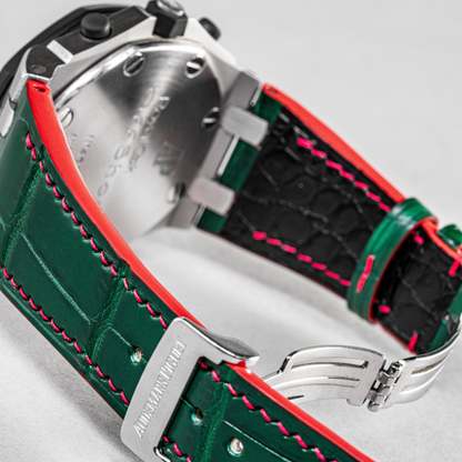 Alligator Leather Strap for AP Royal Oak Offshore 42mm