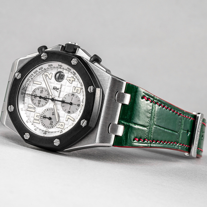 Alligator Leather Strap for AP Royal Oak Offshore 42mm