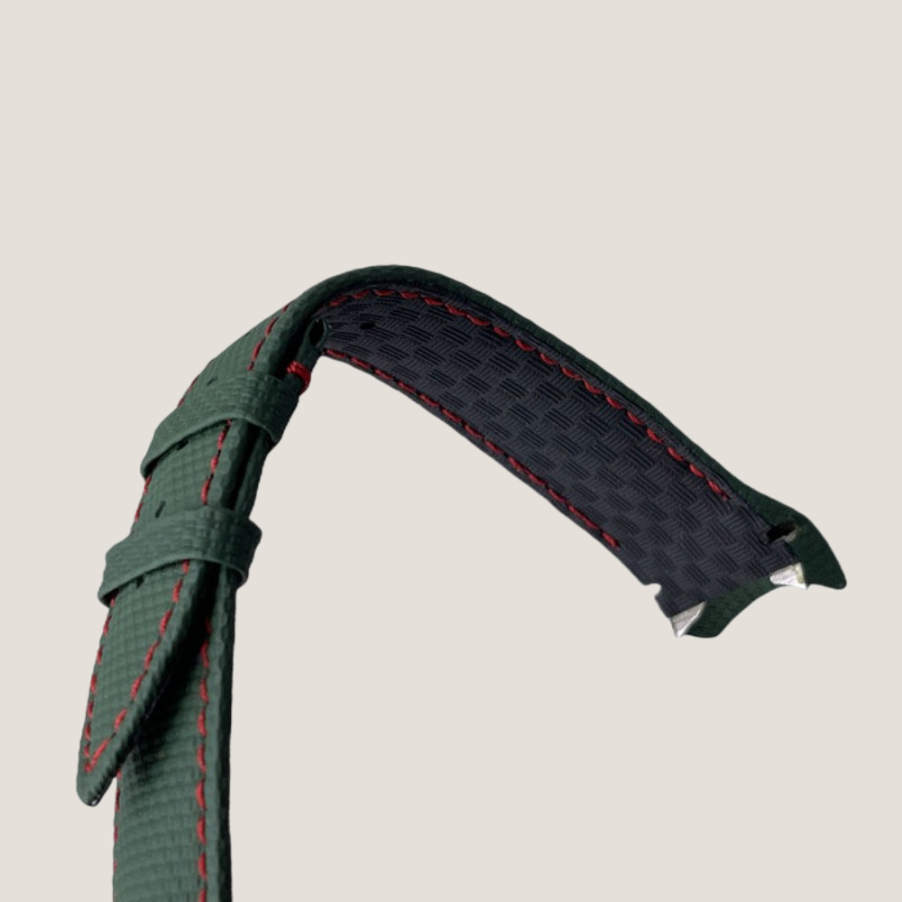 FKM Sailcloth Rubber Strap for Breguet Type XXI 3810