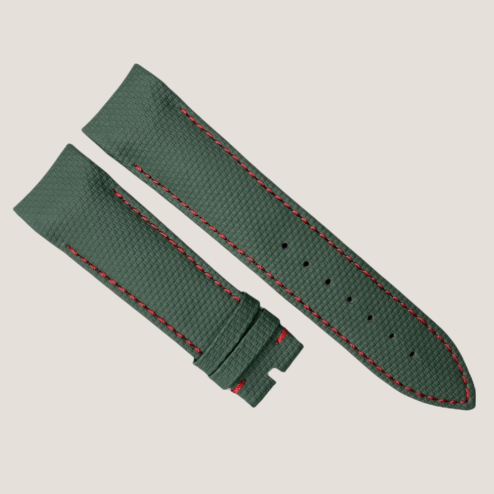 FKM Sailcloth Rubber Strap for Breguet Type XXI 3810