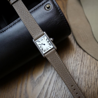 Chevre Leather Strap for Cartier Tank