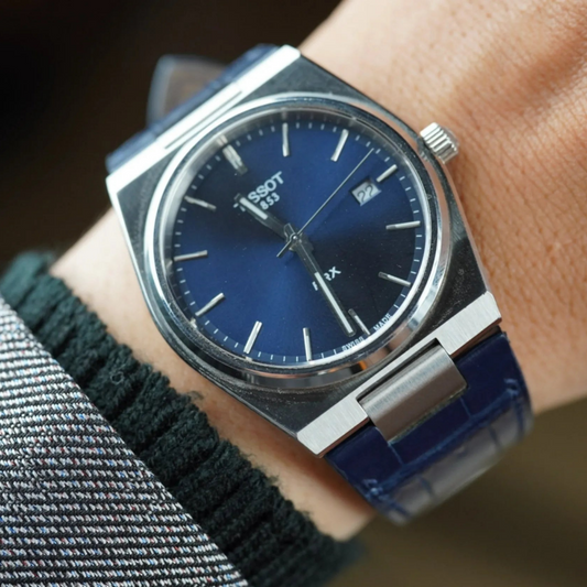 Alligator Leather Strap for Tissot PRX