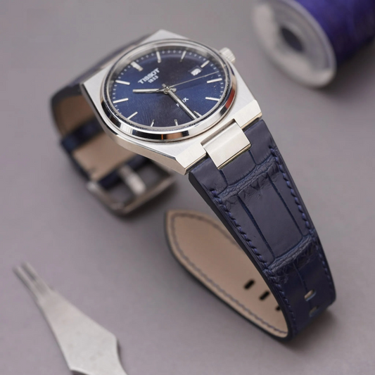 Alligator Leather Strap for Tissot PRX