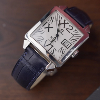 Omega De Ville Alligator Leather Strap