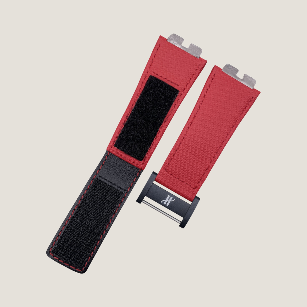 Velcro FKM Rubber Strap for Hublot