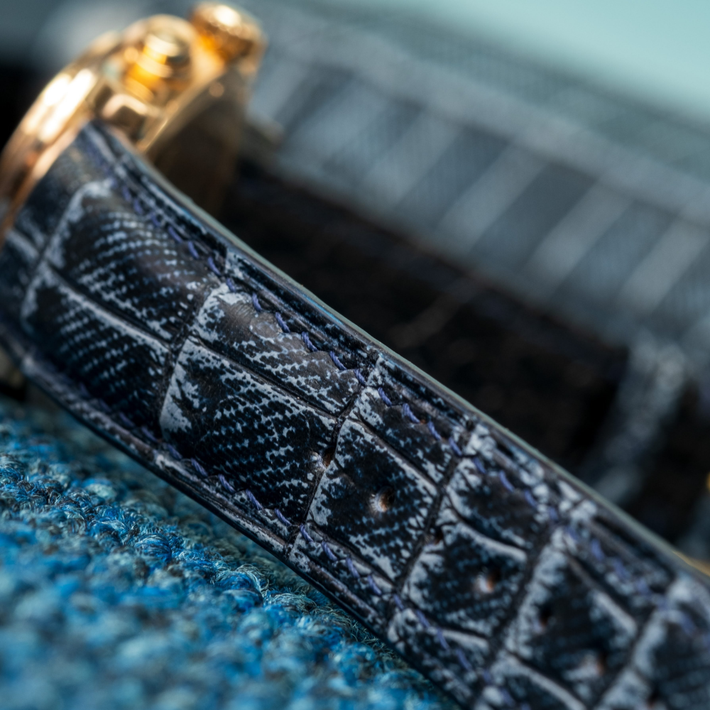 Alligator Leather Strap for Girard-Perregaux
