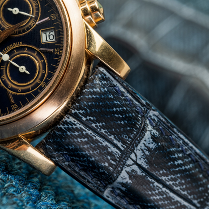 Alligator Leather Strap for Girard-Perregaux