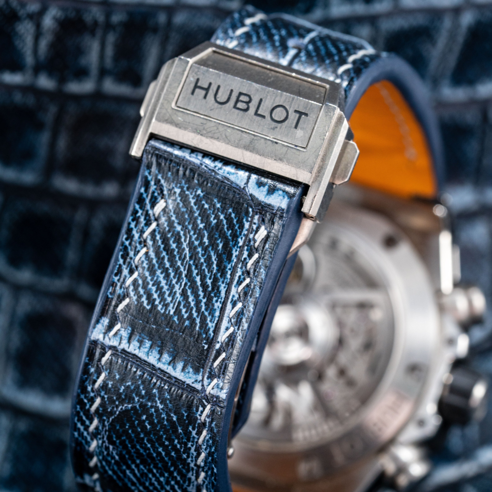 Alligator Leather Strap for Hublot Big Bang Unico