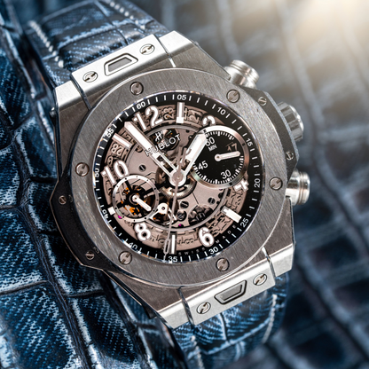 Alligator Leather Strap for Hublot Big Bang Unico