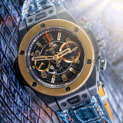 Alligator Leather Strap for Hublot Big Bang Unico
