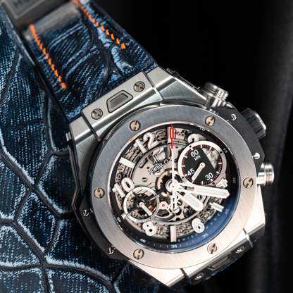 Alligator Leather Strap for Hublot Big Bang Unico