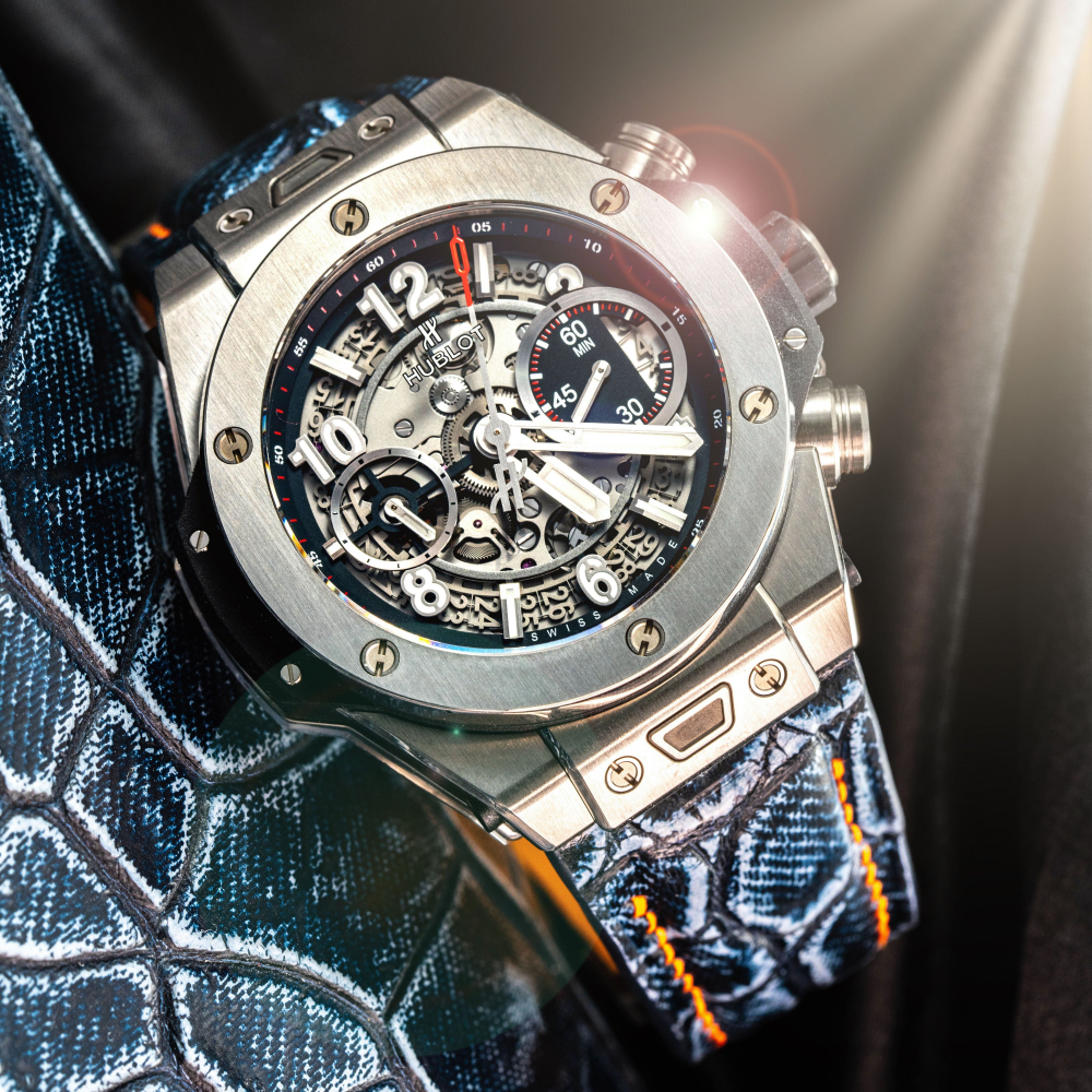 Alligator Leather Strap for Hublot Big Bang Unico