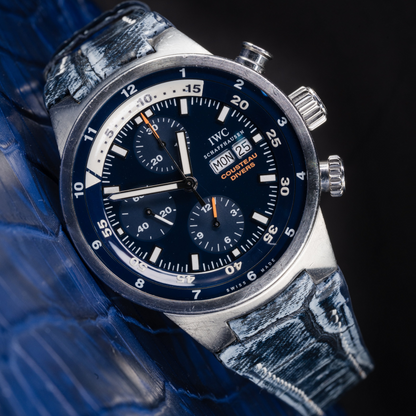 Alligator Leather Strap for IWC Aquatimer