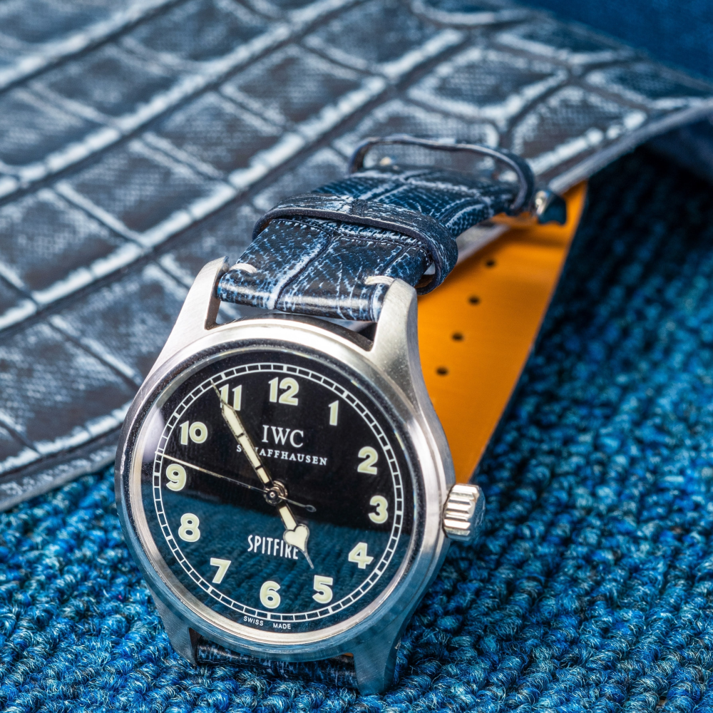 Alligator Leather Strap for IWC Pilot
