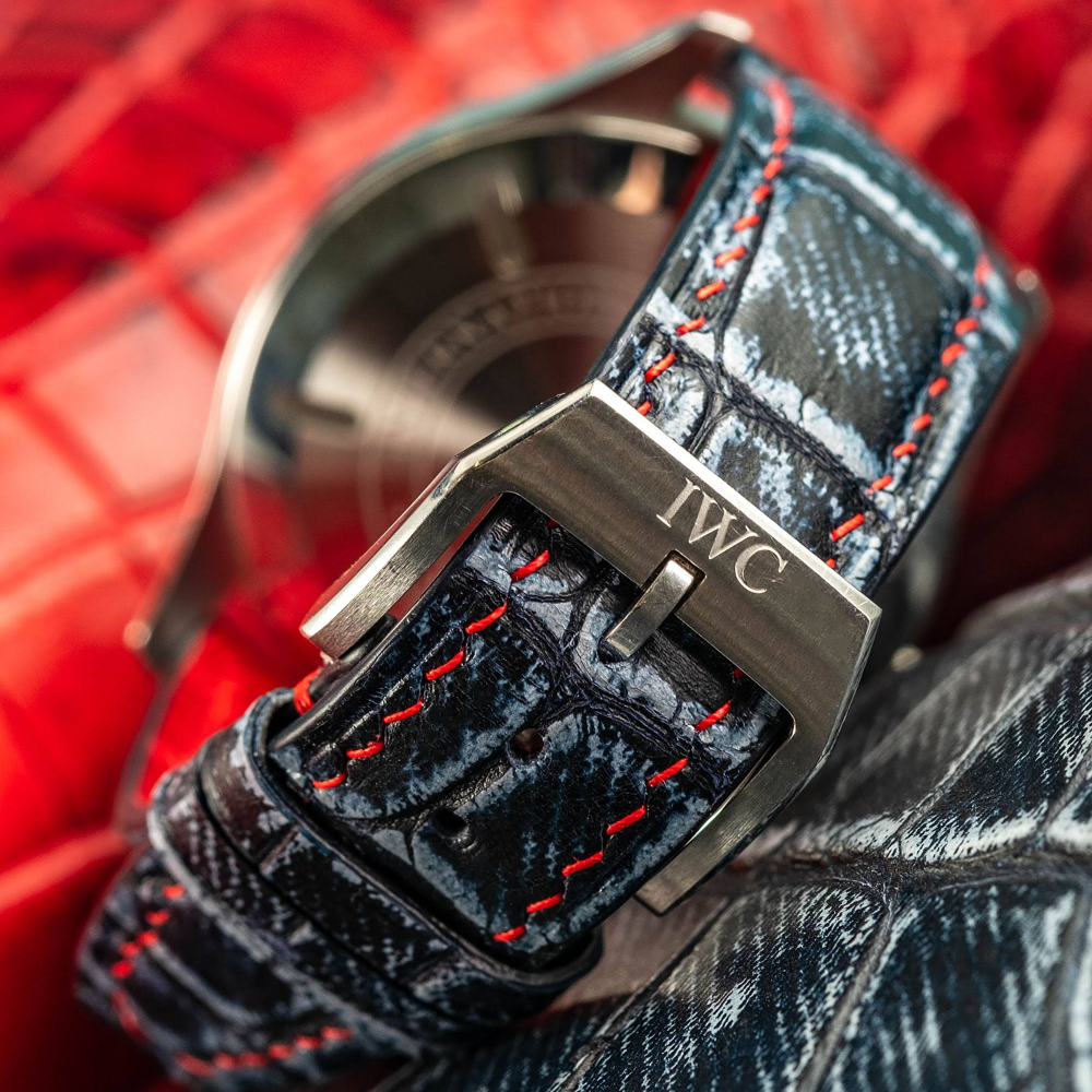 Alligator Leather Strap for IWC Pilot