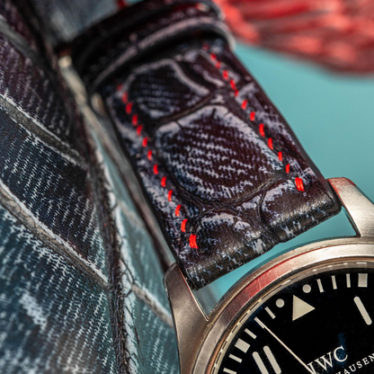 Alligator Leather Strap for IWC Pilot