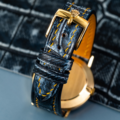 Alligator Leather Strap for Rolex Cellini
