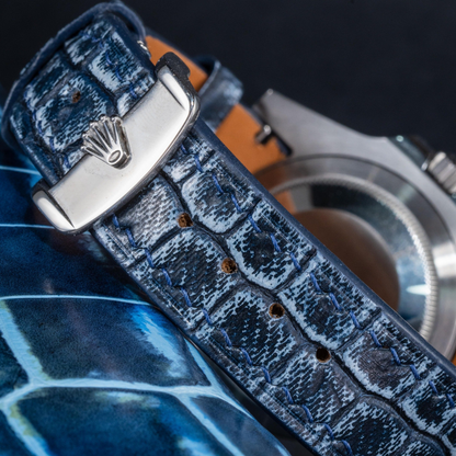 Alligator Leather Strap for Rolex GMT-Master II
