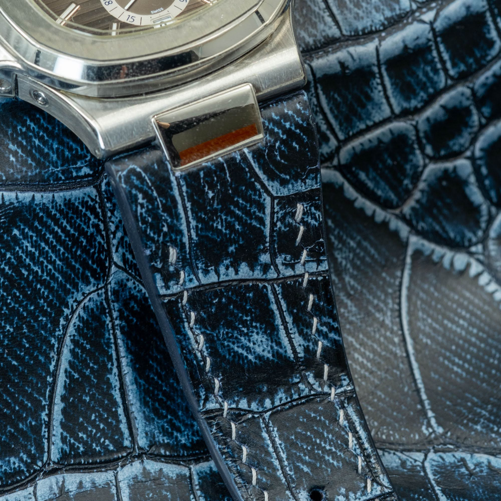 Alligator Leather Strap for Patek Philippe Nautilus