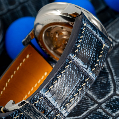 Alligator Leather Strap for Louis Erard