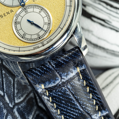 Alligator Leather Strap for Louis Erard