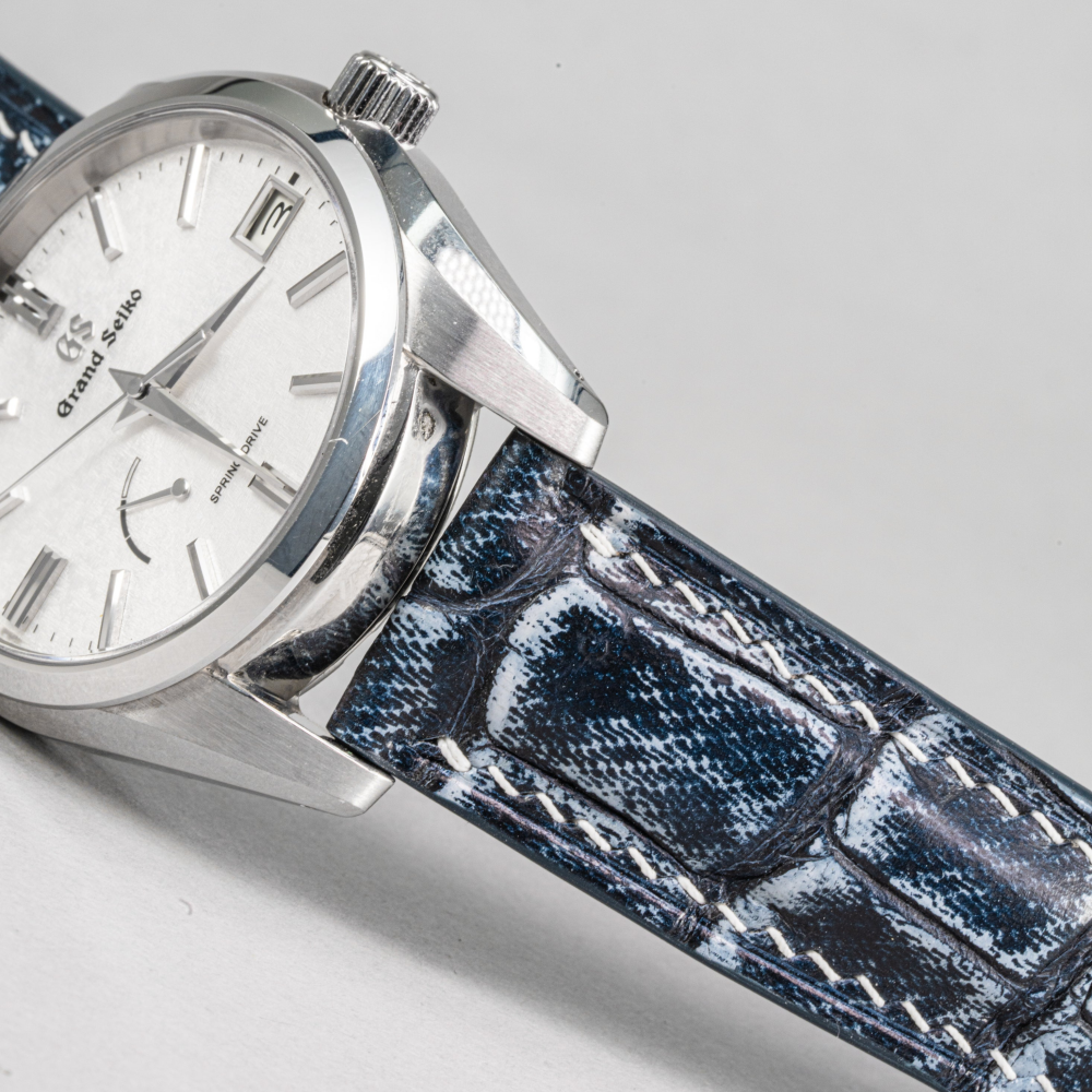 Alligator Leather Strap for Seiko