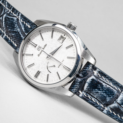 Alligator Leather Strap for Seiko
