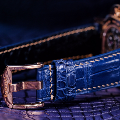 Alligator Leather Strap for Panerai Luminor