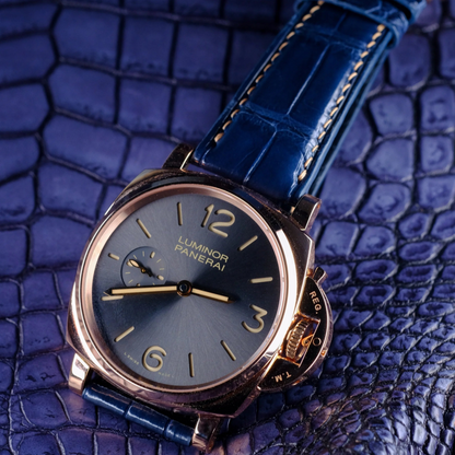 Alligator Leather Strap for Panerai Luminor