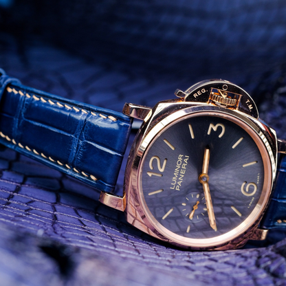Alligator Leather Strap for Panerai Luminor
