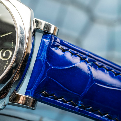 Alligator Leather Strap for Panerai Luminor