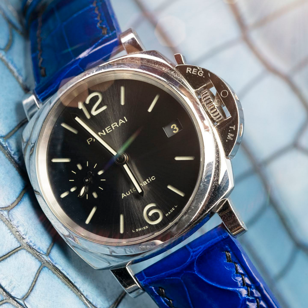 Alligator Leather Strap for Panerai Luminor
