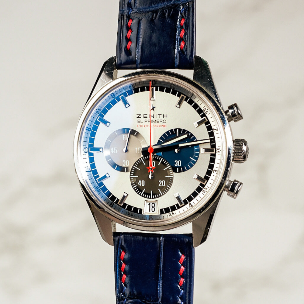Alligator Leather Strap for Zenith