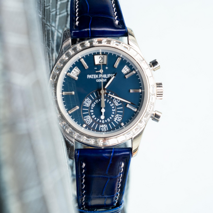 Alligator Leather Strap for Patek Philippe Annual Calendar