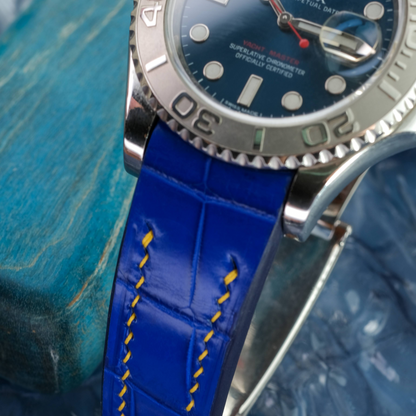 Alligator Leather Strap for Rolex Yacht-Master
