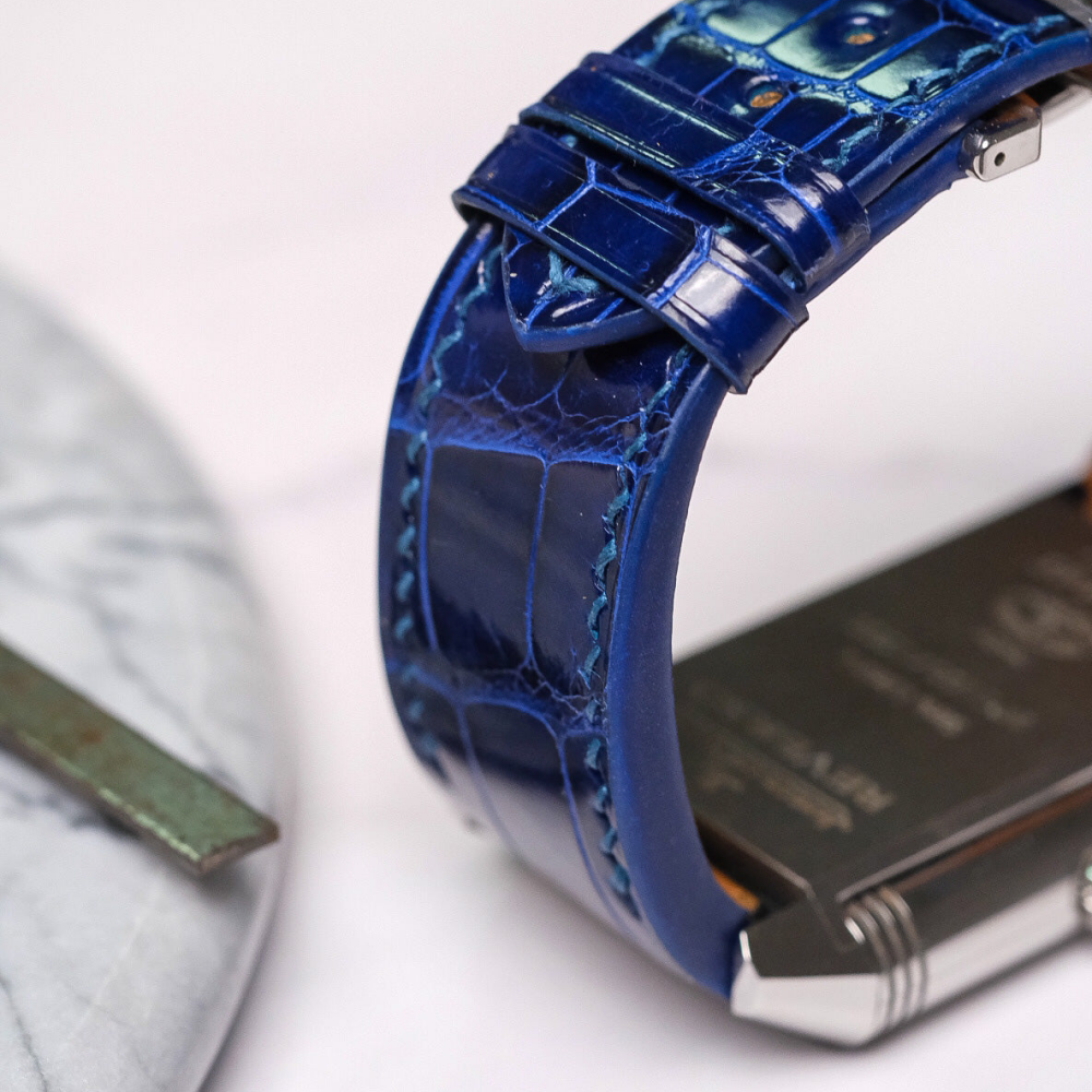 Alligator Leather Strap for Jaeger-LeCoultre Reverso