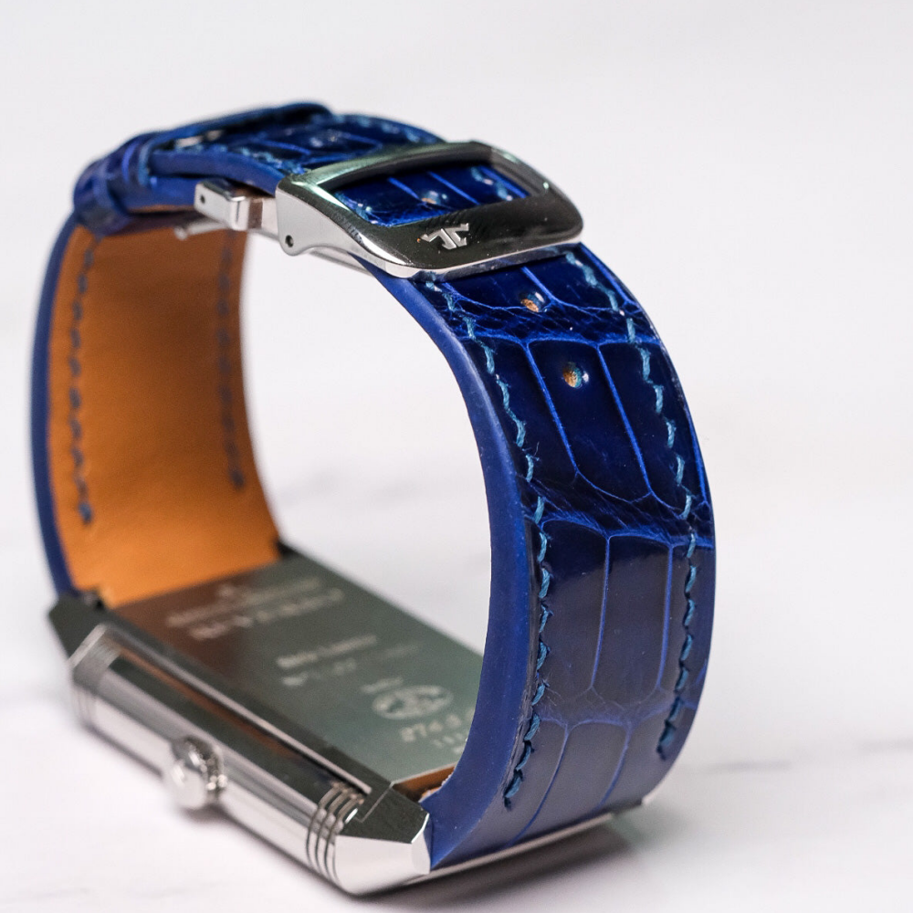 Alligator Leather Strap for Jaeger-LeCoultre Reverso