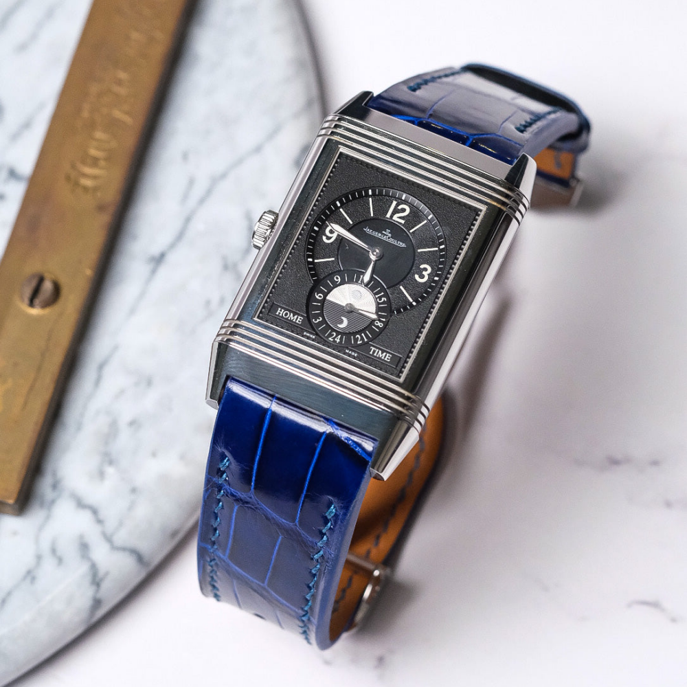 Alligator Leather Strap for Jaeger-LeCoultre Reverso