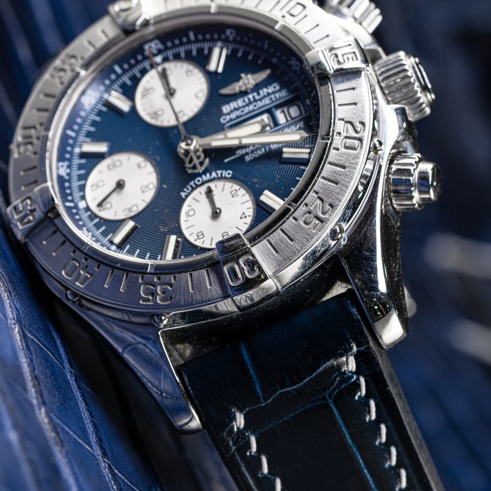 Alligator Leather Strap for Breitling