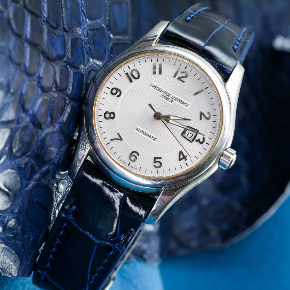 Alligator Leather Strap for Frederique Constant
